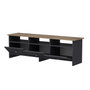 Hanah Home Oslo Soporte de TV Antracita y Roble